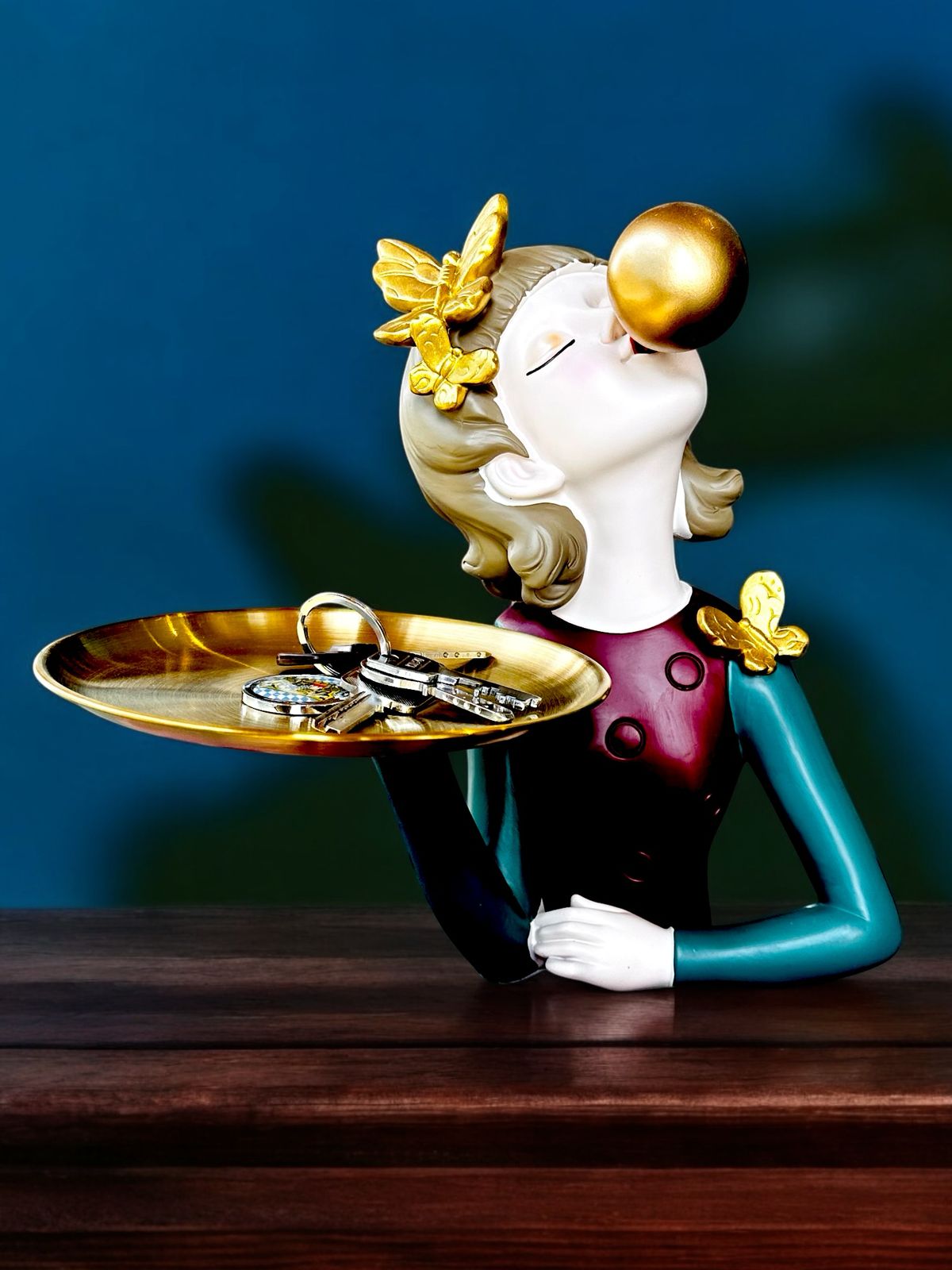 The Elegant Holder: Lady Accessory Tray