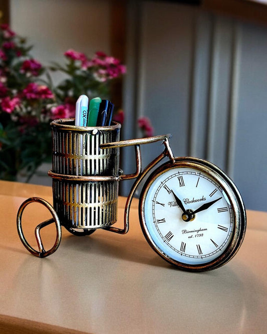 Cycle Shaped Pen Stand